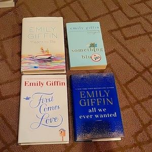 Set of 4 Emily Giffin Books